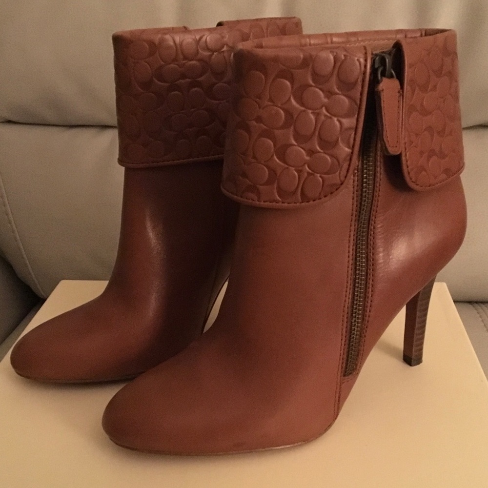 COACH Mackenna Soft Leather Boots